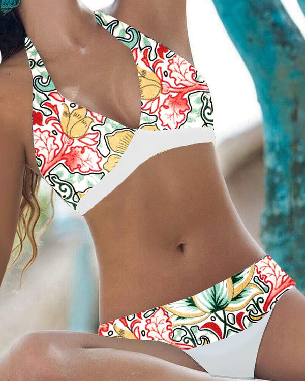 Ruby® | Floral print bikini set