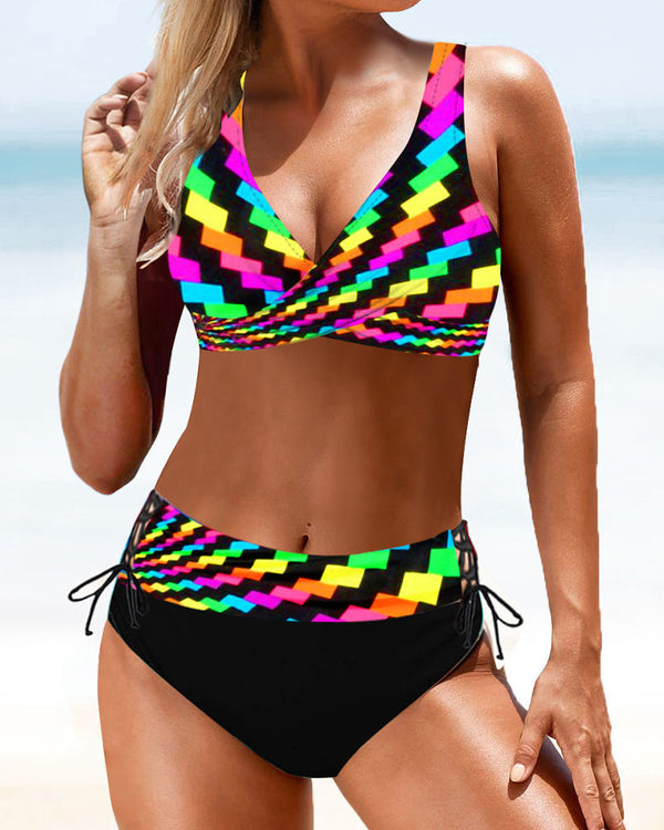 Ema® | Colourful bikini swimsuit