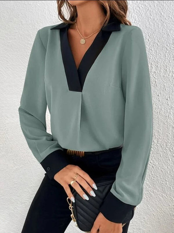 Viridis | Relaxed and Timeless winter Blouse