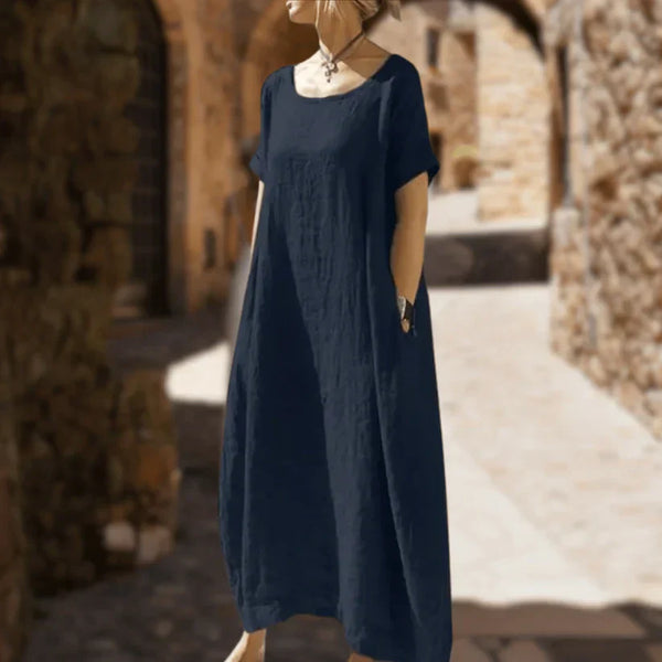 Opal® | Casual Dress in Cotton and Linen