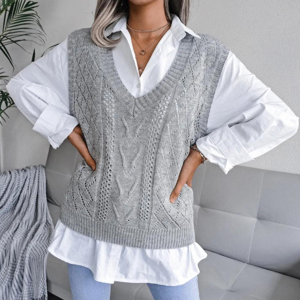 Araminta | Effortless and Chic winter Cardigan