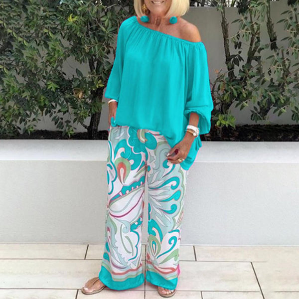 Suzanne® | Modern and cool Top and pants set