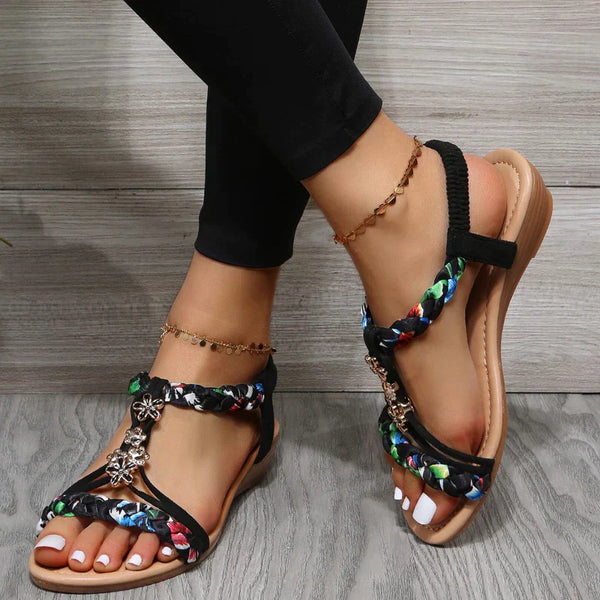 Elegant and detailed supportive winter Sandals