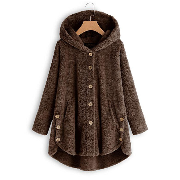 BABAKUD Fluffy Coats Autumn Winter Women Jackets Female Casual