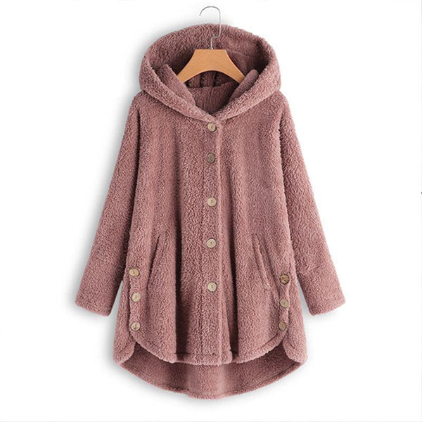 BABAKUD Fluffy Coats Autumn Winter Women Jackets Female Casual