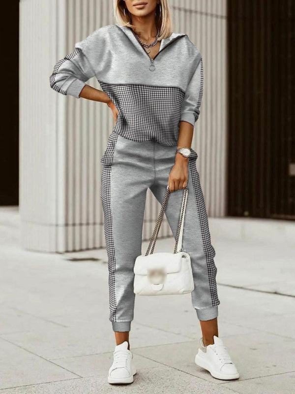 Sadie® | Printed long-sleeved trousers set High-quality sweater set