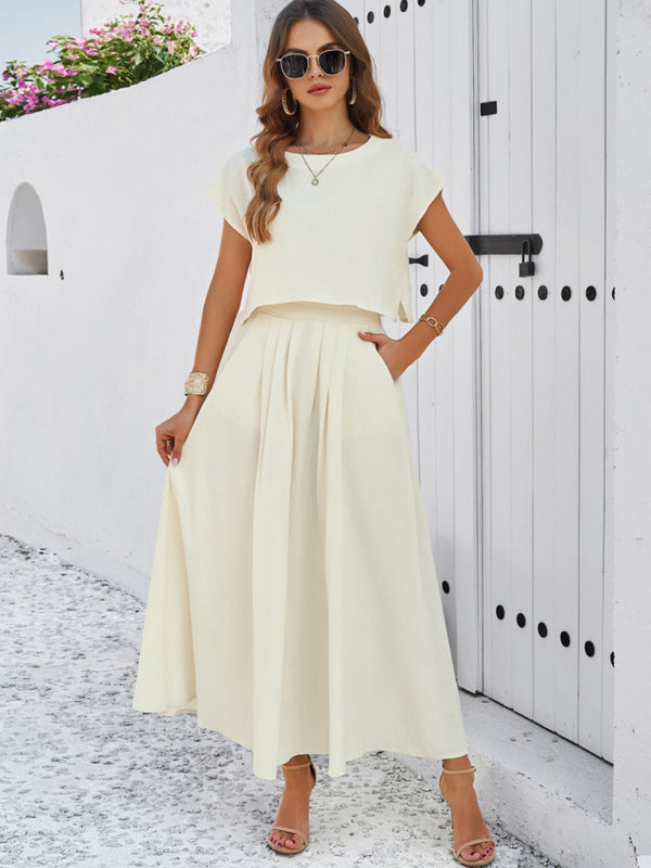 Candice® | Classic and breezy Top and skirt