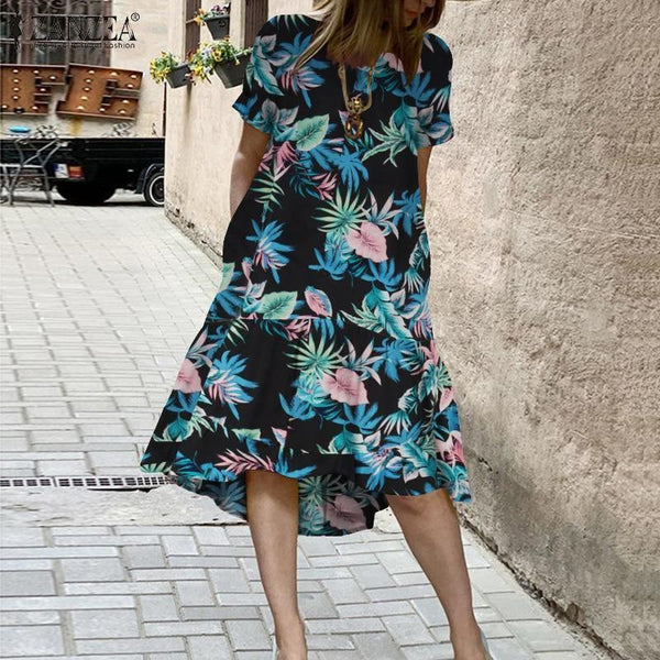 Laura® | Printed midi Dress